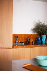 Empoli pinched opaline vase