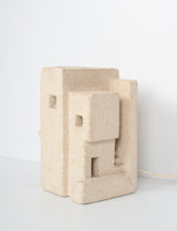 Lampe en pierre architecturale