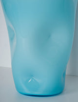 Empoli pinched opaline vase