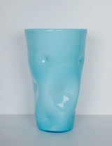 Empoli pinched opaline vase