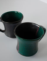 Two-tone 70's mugs