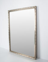 Faux bamboo mirror