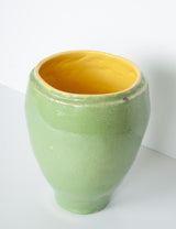 Lime green vase