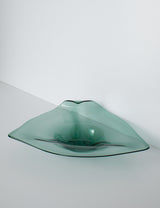 Bohemian glass bowl 1960s