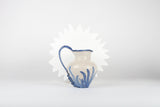 Vintage blue foliage pitcher