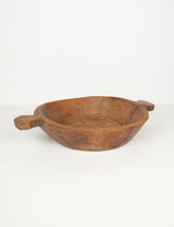 Antique wooden bowl