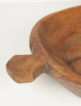 Antique wooden bowl