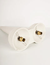 Vintage wall lamp with ice-cream cone