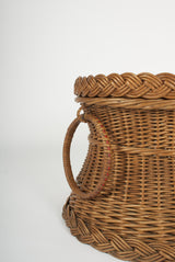 Vintage rattan chest
