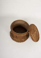 Vintage rattan chest