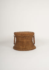 Vintage rattan chest