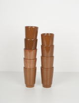 Vintage stoneware cups