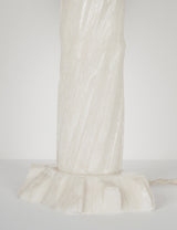 Vintage twisted quartz lamp