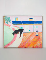 Vintage painting of First Vieux NIce watering hole