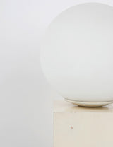 Petite lampe space age socle cubique