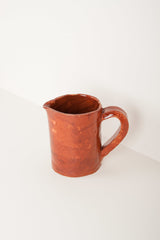 Decorative vintage ochre pitcher