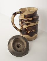 Marbled vintage coffee pot