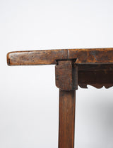 Folk art console table