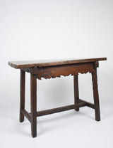 Folk art console table
