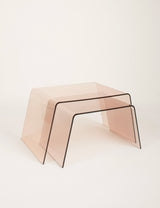 Vintage nesting coffee tables