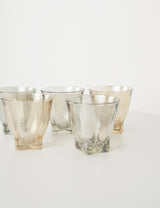 Vintage iridescent water glasses