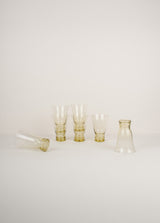 Vintage flared glasses