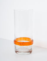 Vase anneau orange