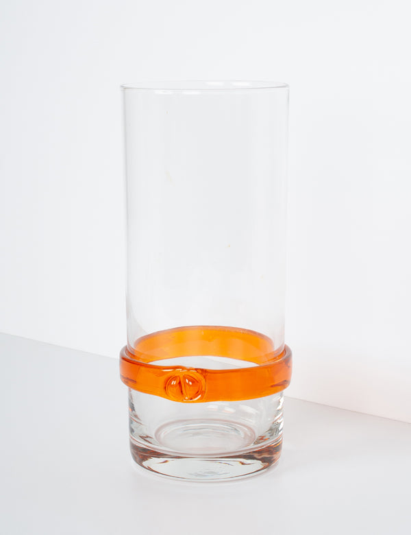 Vase anneau orange