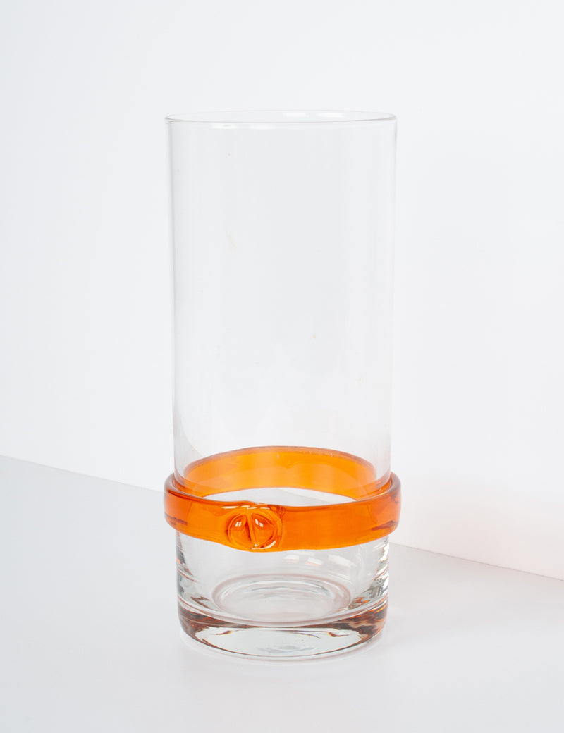 Vase anneau orange