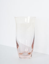 Vase cristal vieux rose