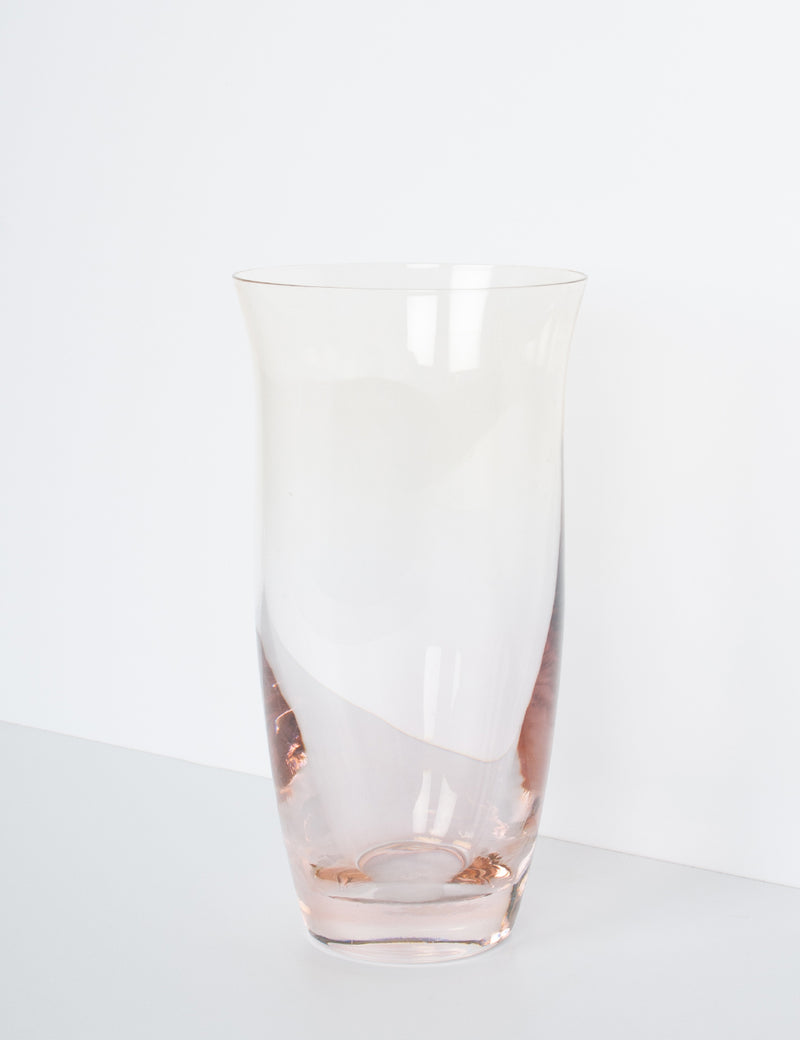 Vase cristal vieux rose