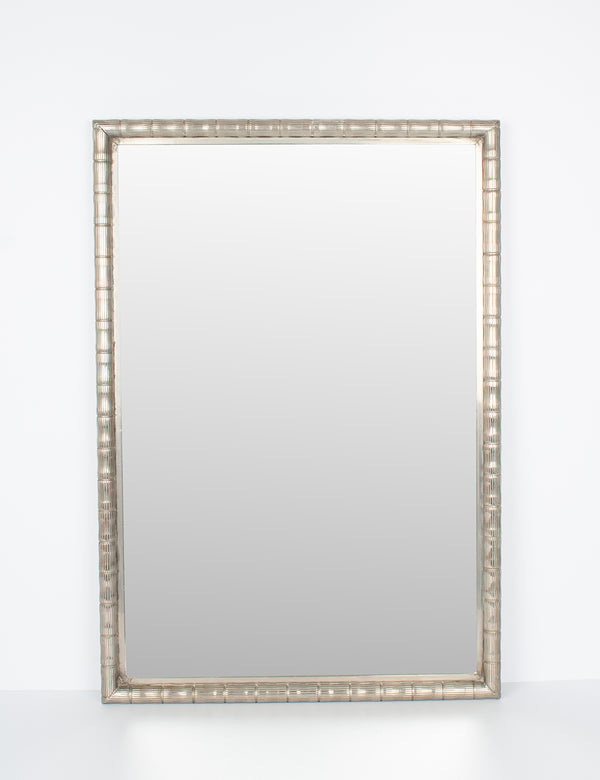 Miroir faux bambou
