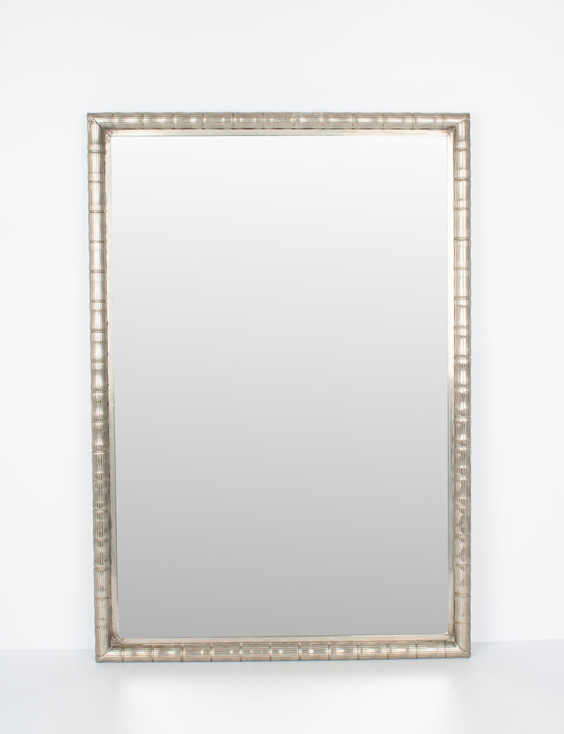 Miroir faux bambou