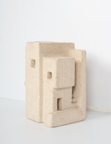 Architectural stone lamp