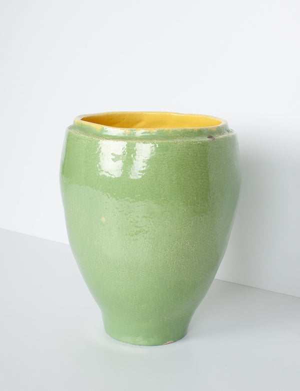 Vase vert citron