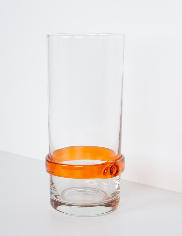 Vase anneau orange