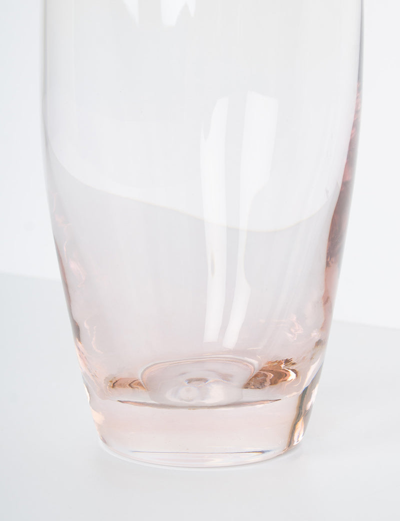 Vase cristal vieux rose