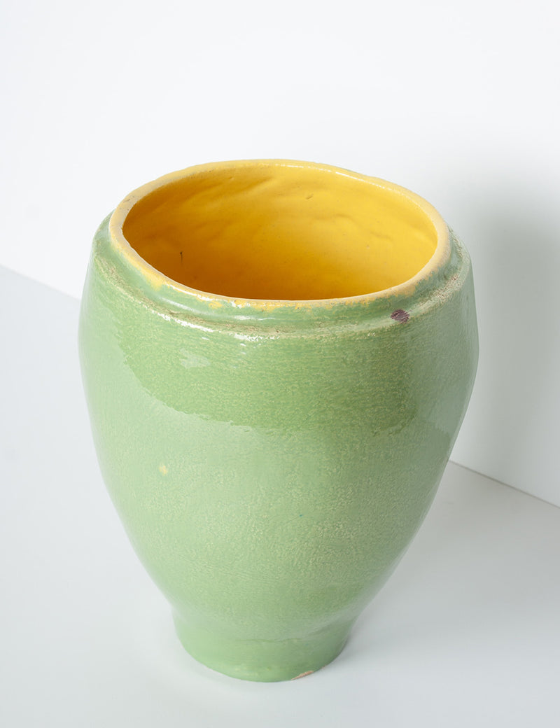 Vase vert citron