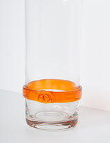 Vase anneau orange