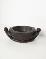 Carved wooden bowl