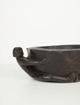 Carved wooden bowl