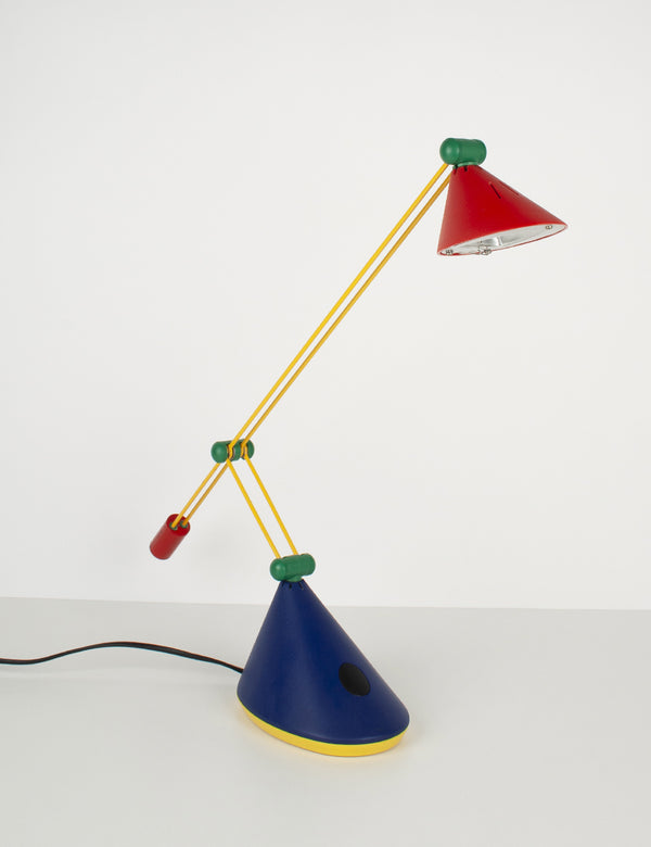 Memphis style desk lamp