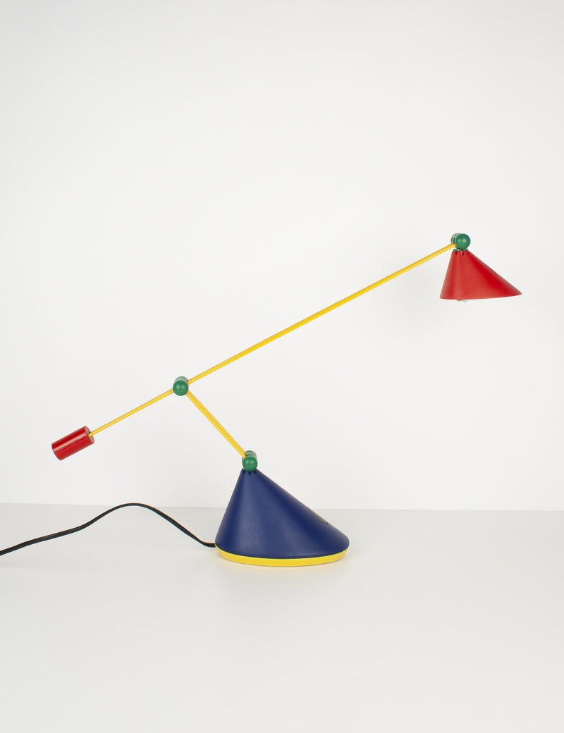 Memphis style desk lamp