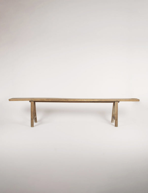 Banc rustique en bois