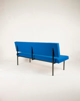 Banquette vintage bleu azur