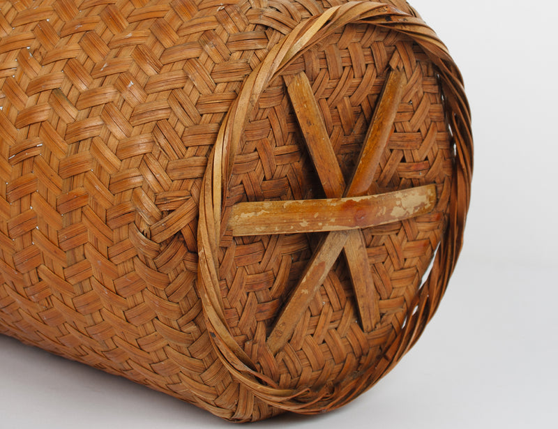 Vintage wicker basket