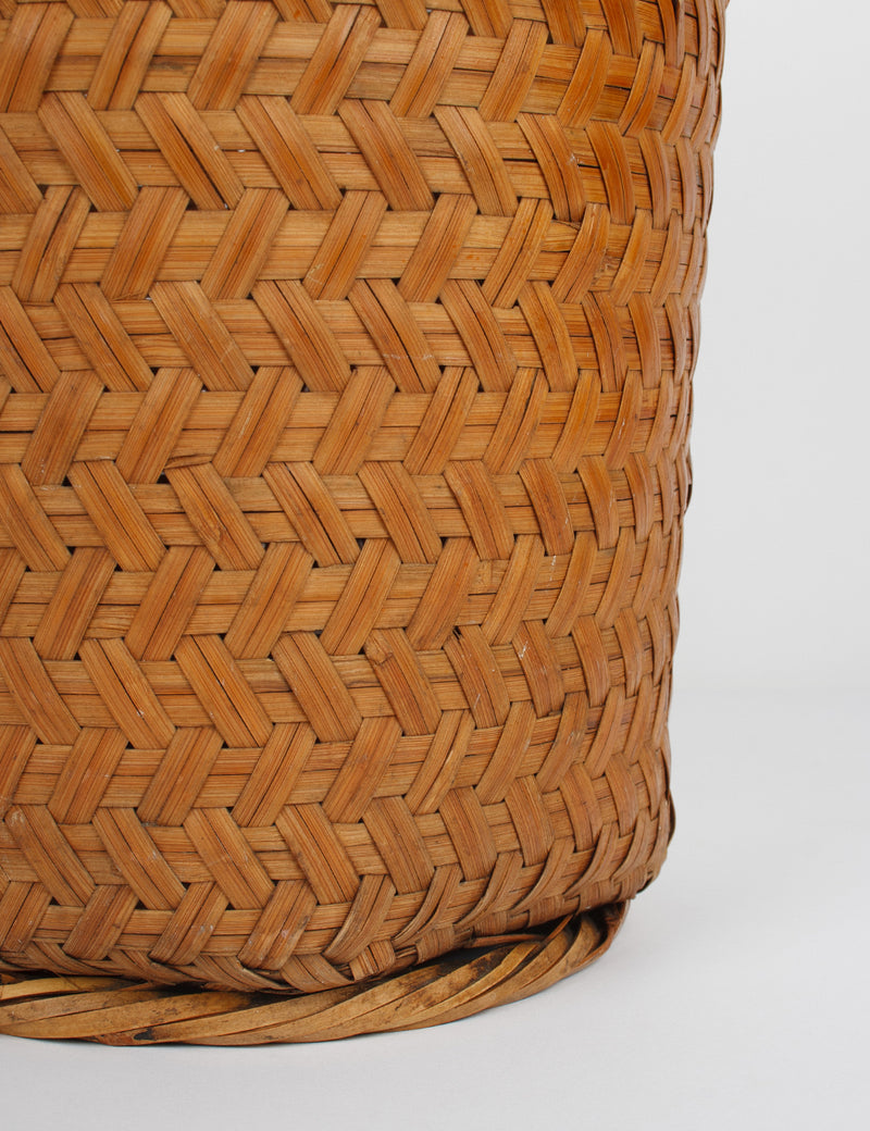 Vintage wicker basket