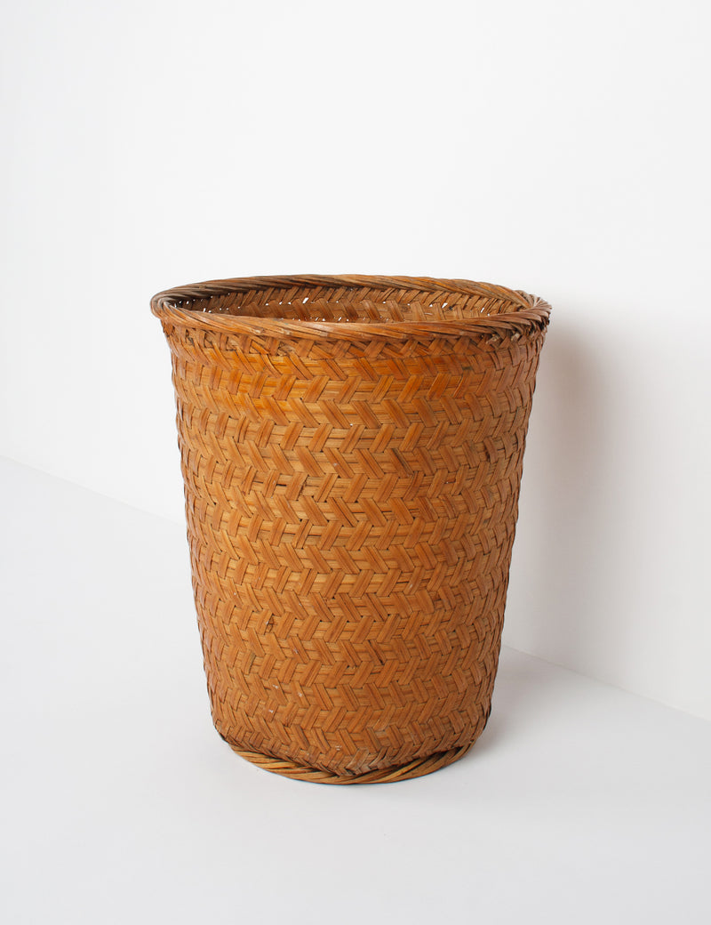 Vintage wicker basket