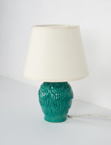 Vintage scaled bedside lamp