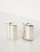 Silver plated salt and pepper shakers